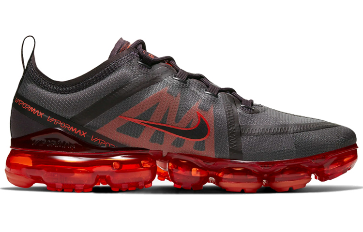 Кроссовки Nike VaporMax 2019 Air (черно-красные) — Чёрный / красный — фото 2