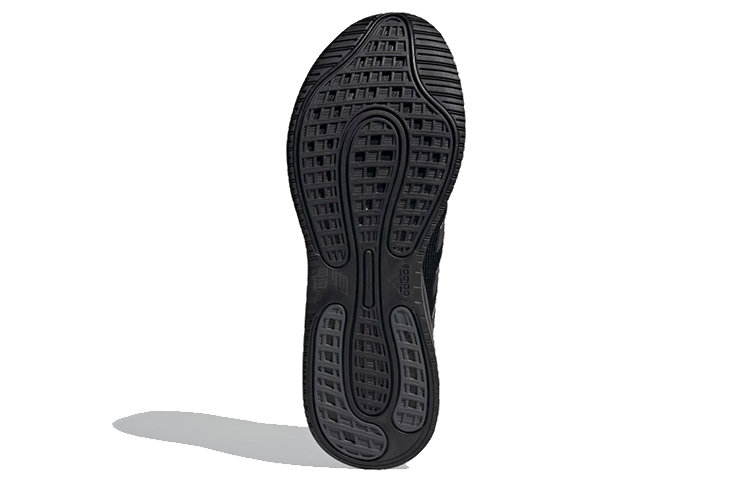 Мужские кроссовки adidas Galaxar (черные) — Чёрный — фото 6