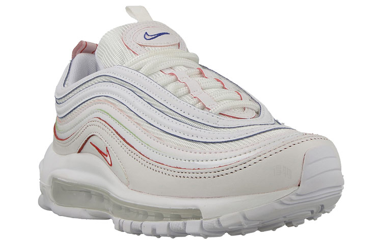 Женские кроссовки Nike Air Max 97 (белый / красный) — 白/彩 — фото 3
