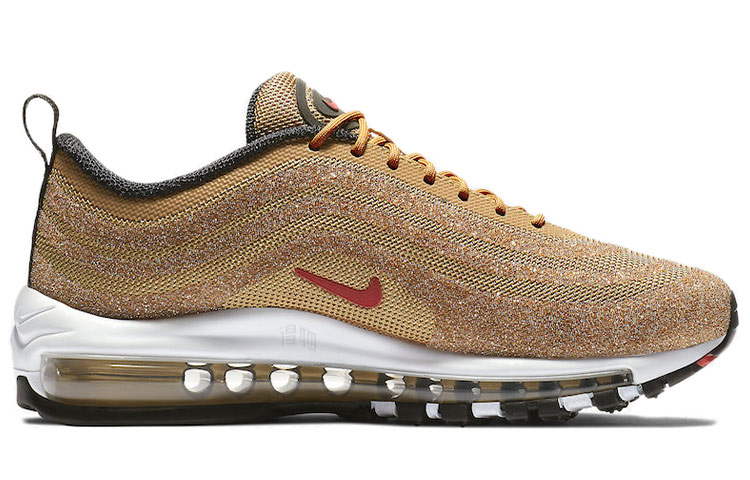 Женские кроссовки Nike Air Max 97 (золотой) — фото 2