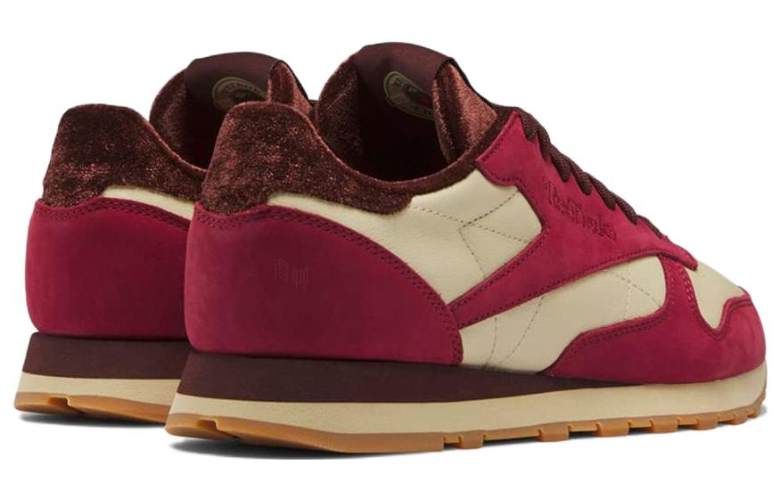 Унисекс кроссовки Reebok Classic Leather (красный) — фото 3