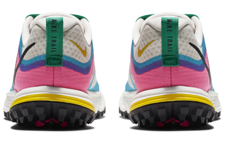 Женские кроссовки Nike Air Zoom Wildhorse 5 (бело-сине-розовые) — Белыйсинийрозовый — фото 5