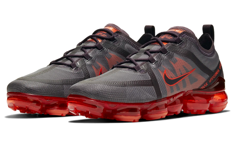 Кроссовки Nike VaporMax 2019 Air (черно-красные) — Чёрный / красный — фото 3