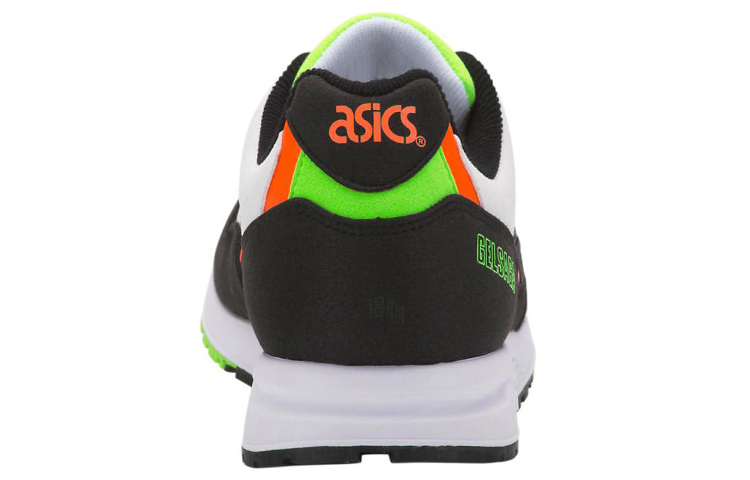 Кроссовки ASICS Gel-Saga (черно-оранжевые) — 黑/橘 — фото 4