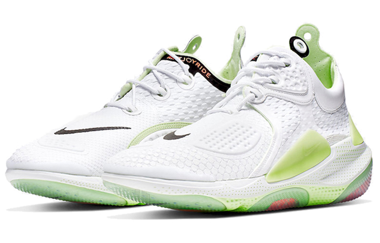 Кроссовки Nike Joyride NSW (бело-зеленые) — Белый / зелёный — фото 3