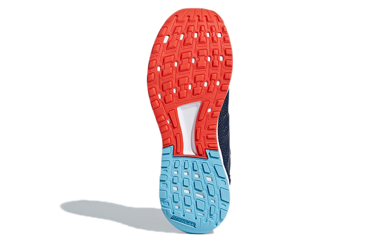 Женские кроссовки adidas DURAMO 9 (синий / оранжевый) — фото 6