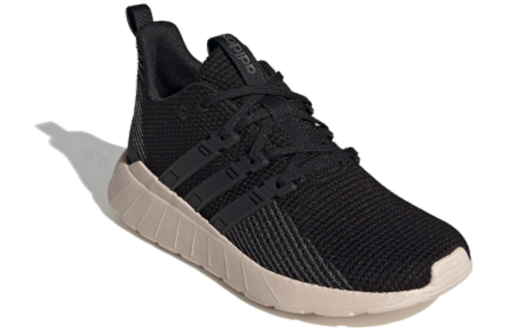 Женские кроссовки adidas neo Questar Flow (черные) — Чёрный — фото 2