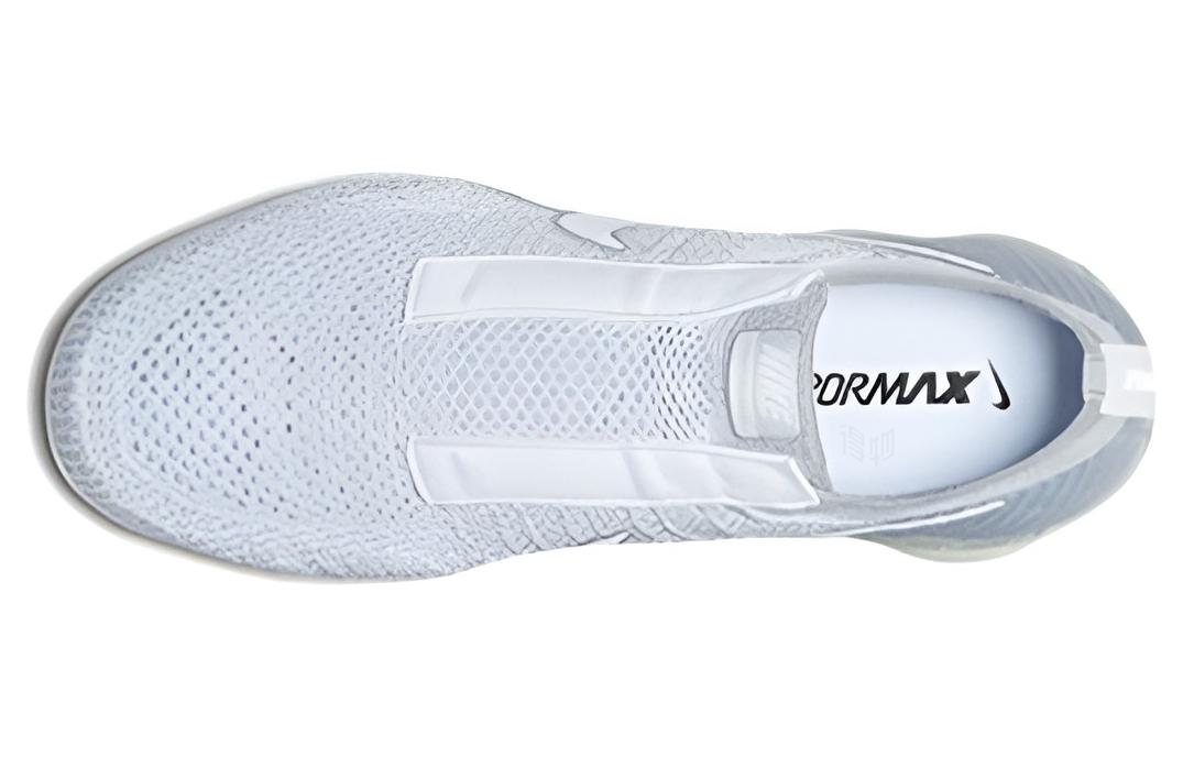 Кроссовки Nike AIR VAPORMAX SE Laceless Pure Platinum (белый) — фото 2