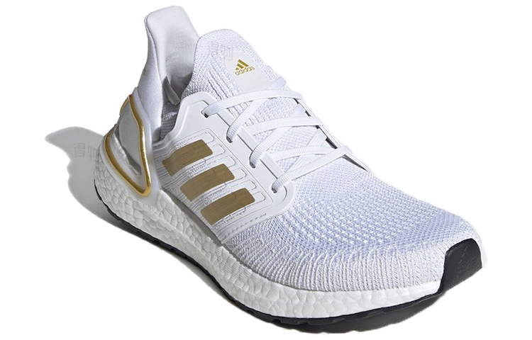 Женские кроссовки adidas ULT (бело-золотые) — Белый / золотой — фото 3