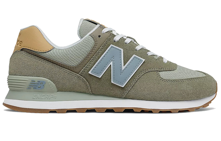 Кроссовки New Balance New Balance NB 574 (серо-зеленые) — фото 2