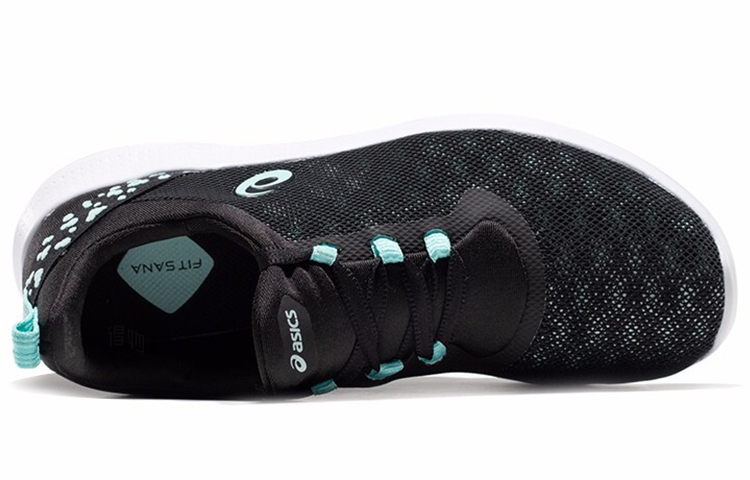 Женские кроссовки ASICS Gel-Fit Sana 4 (черно-синие) — фото 3