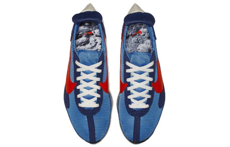 Кроссовки Nike Moon Racer (сине-красные) — Синий / красный — фото 4