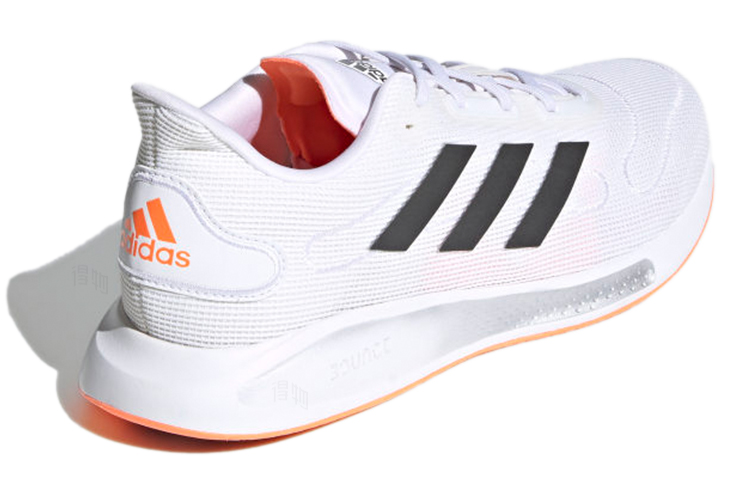 Мужские кроссовки adidas Galaxar Run (бело-черные) — фото 4