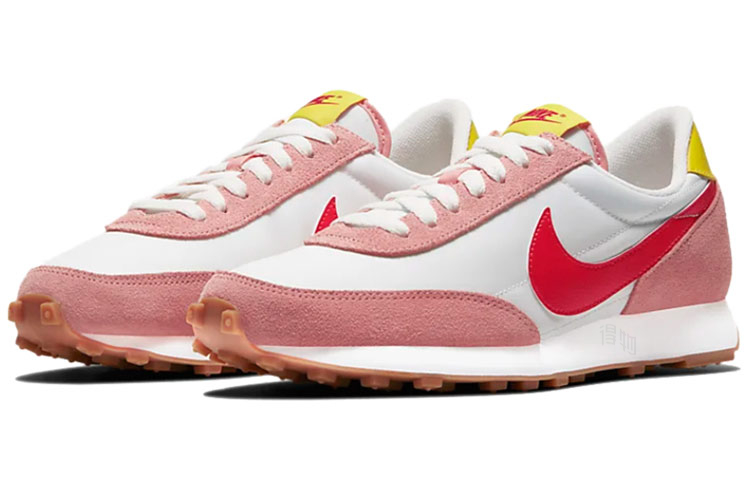 Женские кроссовки Nike Daybreak (бело-розовые) — фото 2