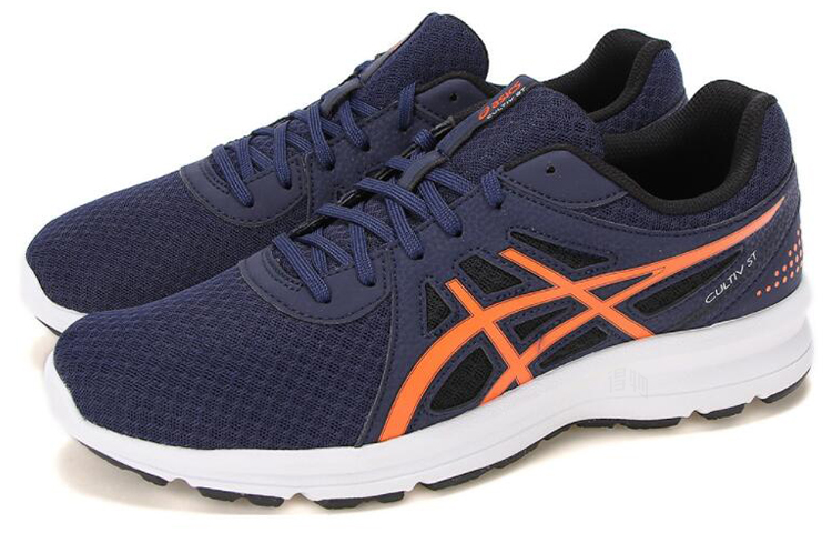 Мужские кроссовки ASICS Cultiv St Cultiv St (сине-оранжевые) — фото 3