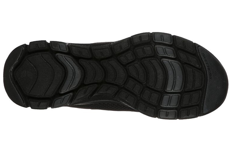 Женские кроссовки Skechers Flex Appeal 4.0 (черные) — фото 4