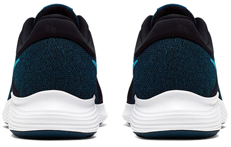 Мужские кроссовки Nike REVOLUTION 4 (черно-синий) — Чёрныйсиний — фото 5