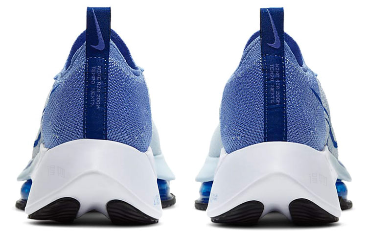 Женские кроссовки Nike Air Zoom Tempo Next% (голубые) — фото 5