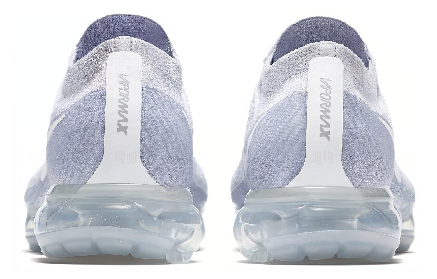 Кроссовки Nike AIR VAPORMAX SE Laceless Pure Platinum (белый) — фото 3