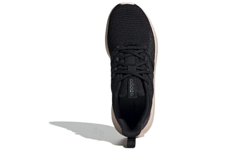 Женские кроссовки adidas neo Questar Flow (черные) — Чёрный — фото 4