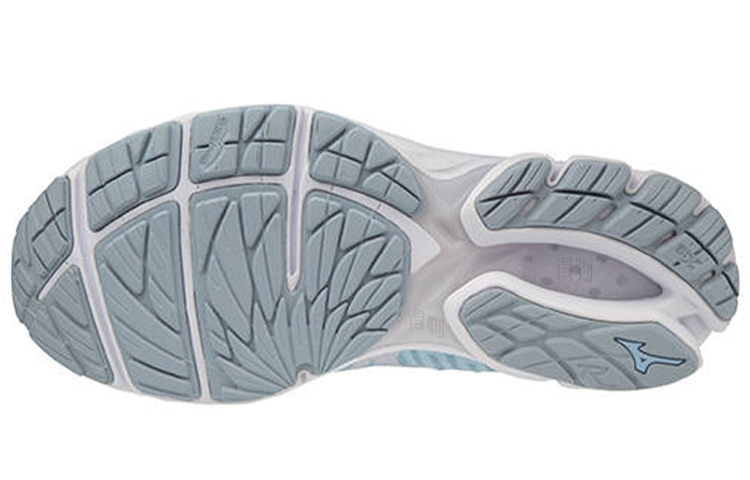 Женские кроссовки Mizuno Waveknit R2 (синие) — Синий — фото 5