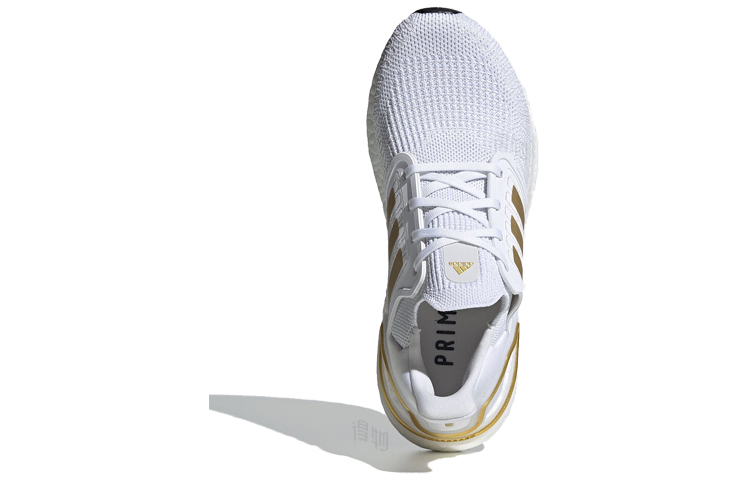 Женские кроссовки adidas ULT (бело-золотые) — Белый / золотой — фото 5