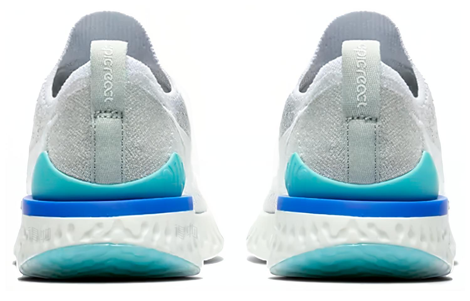 Женские кроссовки Nike Epic React Flyknit 2 (синийсерый) — фото 4
