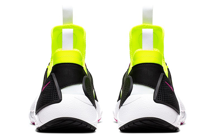 Мужские кроссовки Nike Huarache E.D.G.E. TXT (зеленый / белый / черный) — Зелёный / белый / чёрный — фото 5