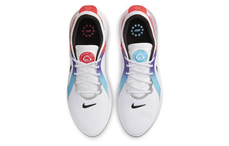 Мужские кроссовки Nike Joyride Dual Run 2 (бело-сине-красные) — Белыйсинийкрасный — фото 4