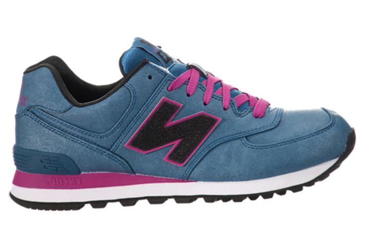 Женские кроссовки New Balance 574 (синие) — фото 2