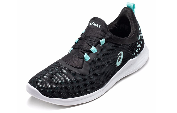 Женские кроссовки ASICS Gel-Fit Sana 4 (черно-синие) — фото 2