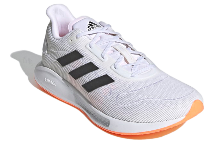 Мужские кроссовки adidas Galaxar Run (бело-черные) — фото 3
