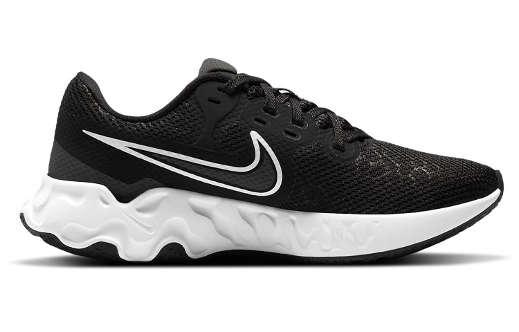 Женские кроссовки Nike Renew Ride 2 (черно-белые) — фото 2