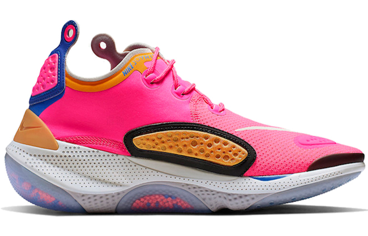 Кроссовки Nike Joyride NSW Setter (розово-оранжевый) — Розовый / оранжевый / чёрный / белый / синий — фото 2