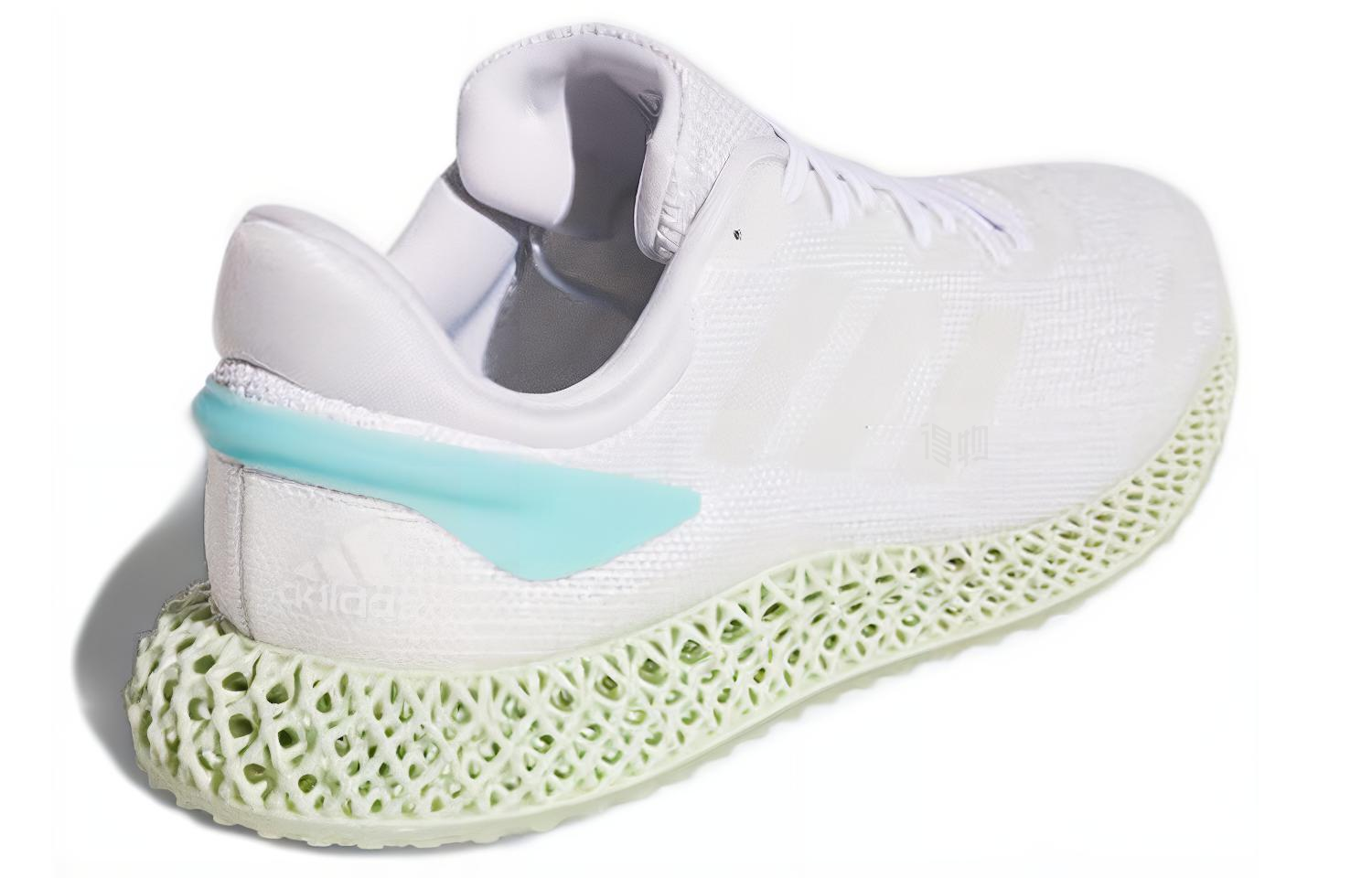 Кроссовки adidas 4D Run 1.0 Ltd (бело-синие) — Белыйсиний — фото 4