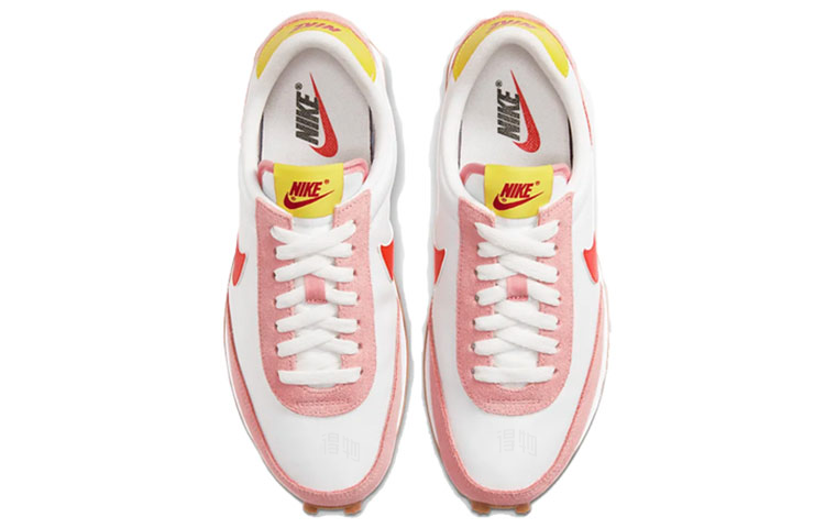 Женские кроссовки Nike Daybreak (бело-розовые) — фото 3