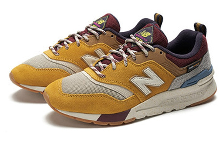 Женские кроссовки New Balance 997H (желтые) — фото 2
