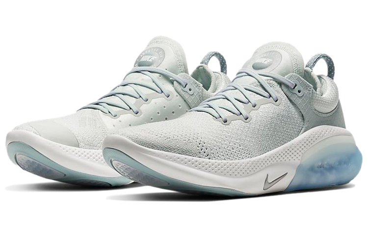 Женские кроссовки Nike Joyride Run (серо-зеленые) — фото 3