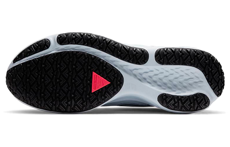 Женские кроссовки Nike React Miler 1 Shield (черно-серо-розовые) — фото 6