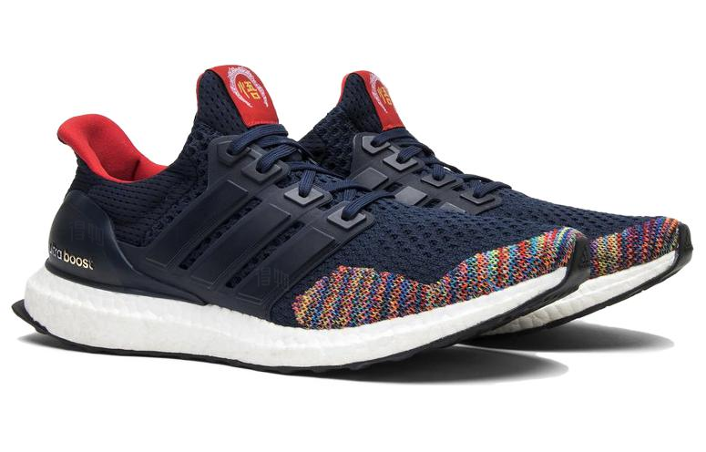 Унисекс кроссовки adidas ULT (сине-красный) — Тёмно-синий / красный / белый — фото 3