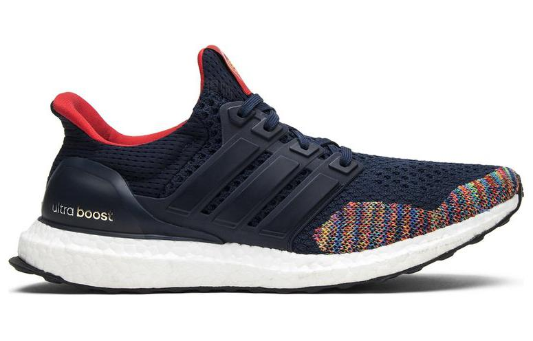 Унисекс кроссовки adidas ULT (сине-красный) — Тёмно-синий / красный / белый — фото 2