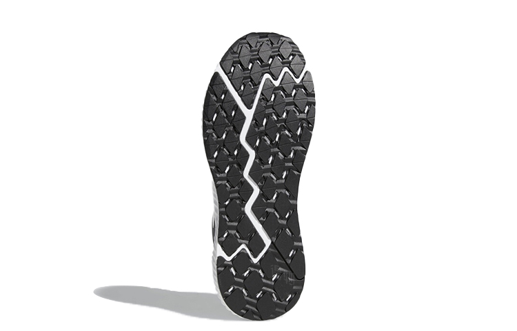 Женские кроссовки adidas Aerobounce st 2 (серо-белые) — фото 6
