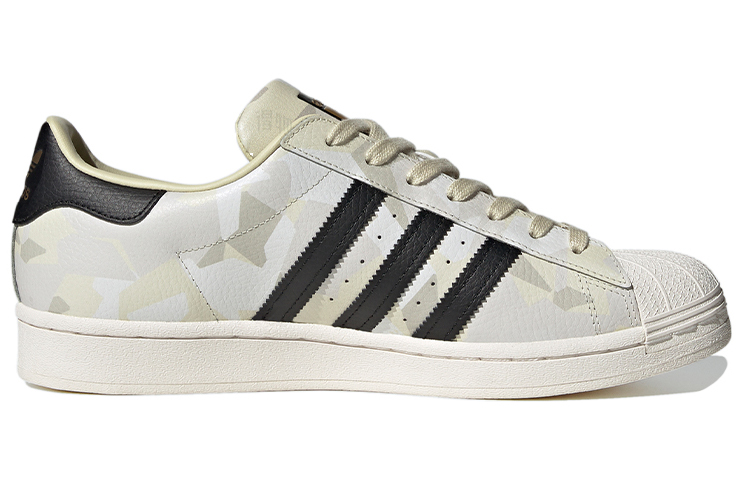 Кеды adidas originals (желто-черно-белые) — фото 2