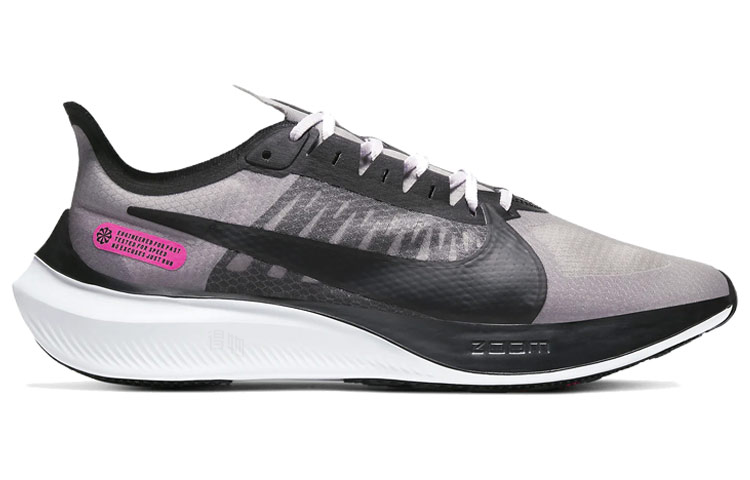 Мужские кроссовки Nike Zoom Gravity 1 (серо-розовый) — Серыйрозовый — фото 2