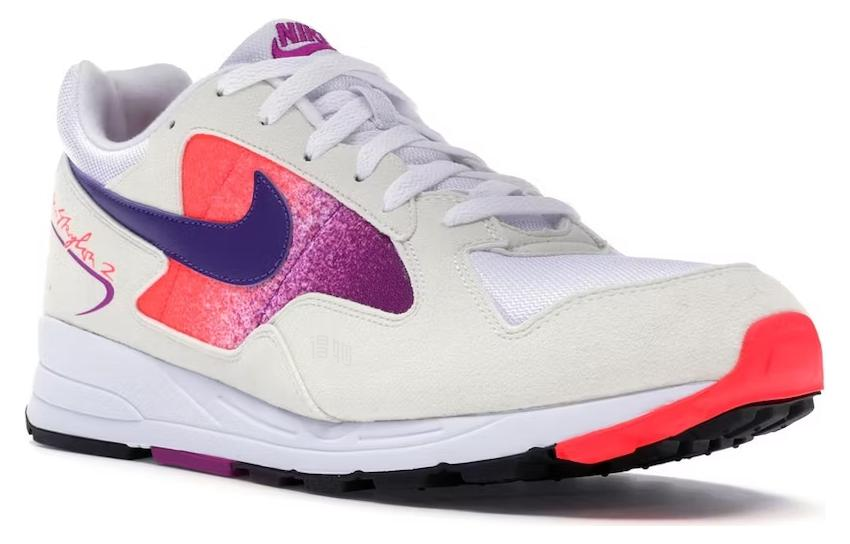 Кроссовки Nike Air Skylon 2 (бело-красные) — Белый / розовый — фото 3