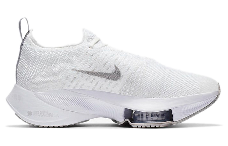 Женские кроссовки Nike Air Zoom Tempo Next% (белые) — фото 2