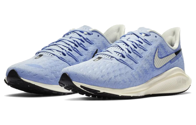 Женские кроссовки Nike Air Zoom Vomero 14 (светло-голубые) — фото 3