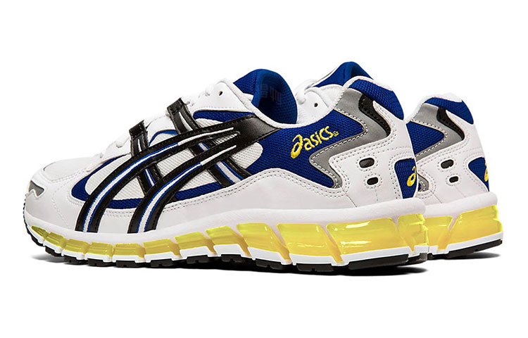 Мужские кроссовки ASICS Gel-Kayano 5 (бело-синие) — Белыйсиний — фото 3