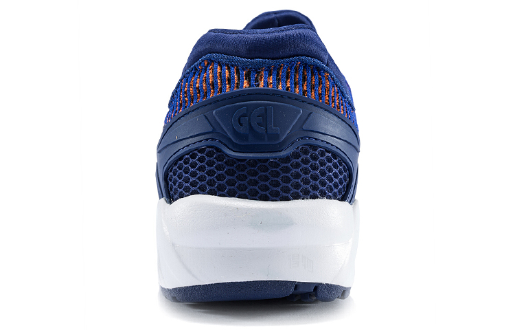 Кроссовки ASICS Gel-Kayano Trainer Evo (сине-оранжевые) — Синий / оранжевый — фото 5