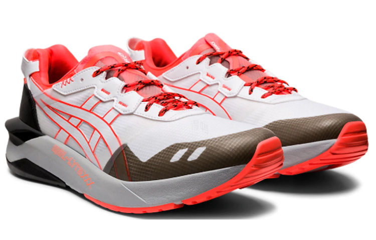 Мужские кроссовки ASICS Gel-Lyte XXX (черный / белый / красный) — Чёрный / белый / красный — фото 3